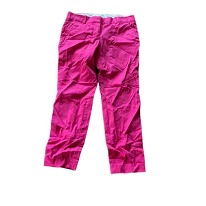J. Crew Pink Cafe Capri Pants SIZE 0